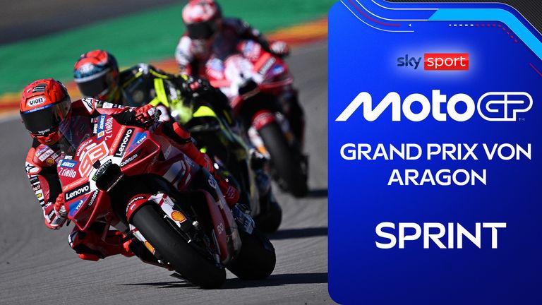 Die Highlights vom Sprint des GP von Aragon