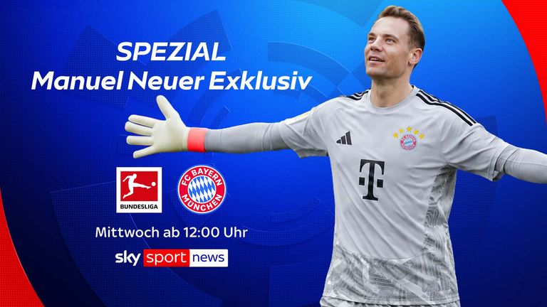 Manuel Neuer im exklusiven Sky Sport Interview.