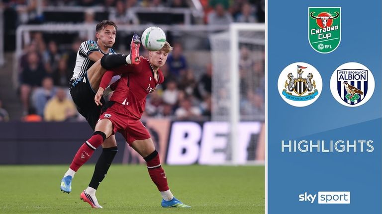 Newcastle United - West Bromwich Albion - die Highlights | Carabao Cup