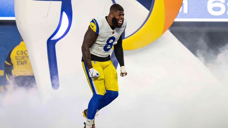 Jared Verse, der Defensive End der Cleveland Browns, steigt im Ranking 2026 auf Platz 35.