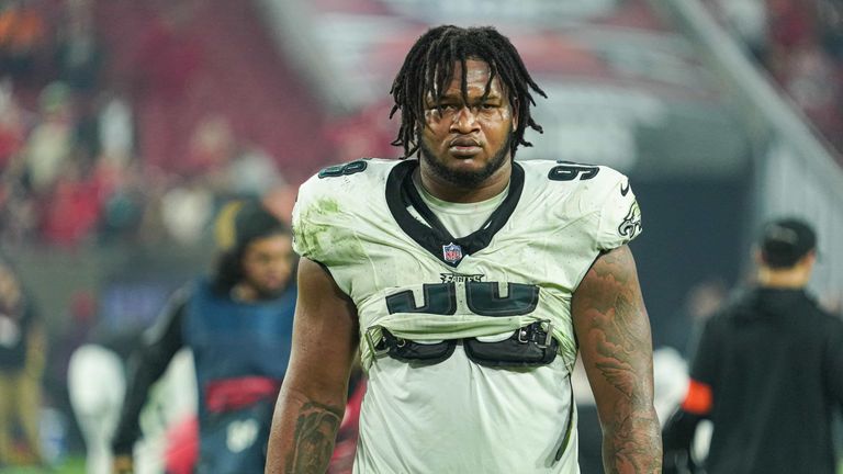 Jalen Carter ist in der NFL Top 100 2026 auf Platz 29 gelandet. Der DT der Philadelphia Eagles verbessert sich damit deutlich gegenüber 