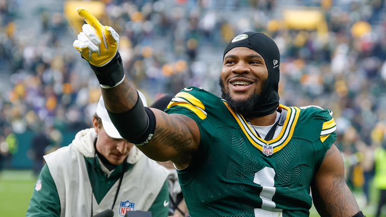 Micah Parsons schafft es in der NFL Top 100 2026 auf Platz acht und verbessert sich damit um 28 Positionen.