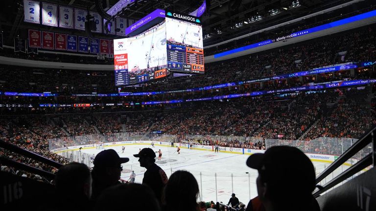 Philadelphia Flyers - Xfinity Mobile Arena, Kapazität: 19.537