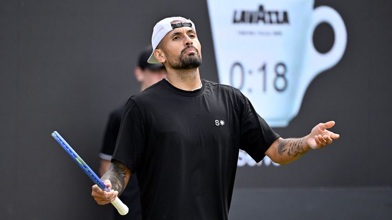Vorläufig gesperrt: Bei einer Dopingprobe wurde bei Nick Kyrgios ein Kokain-Metabolit festgestellt. 