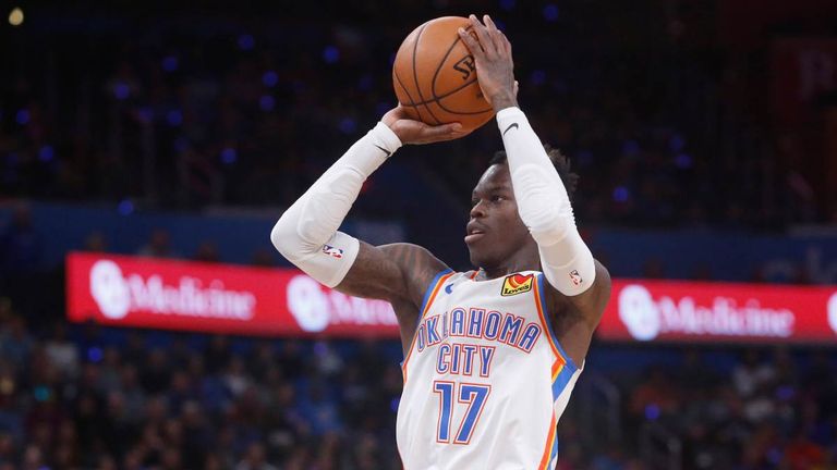 2. OKLAHOMA CITY THUNDER: 2018 bis 2020 ; 156 Spiele absolviert