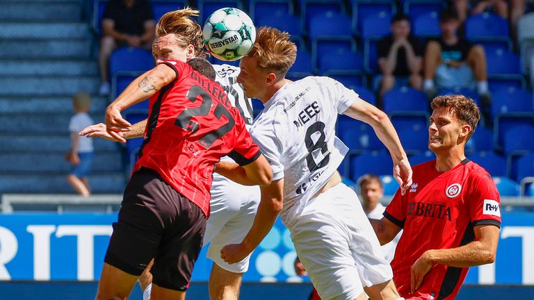 Zweitliga-Absteiger Preußen Münster startet mit einem Sieg in die neue Saison der 3. Liga.
