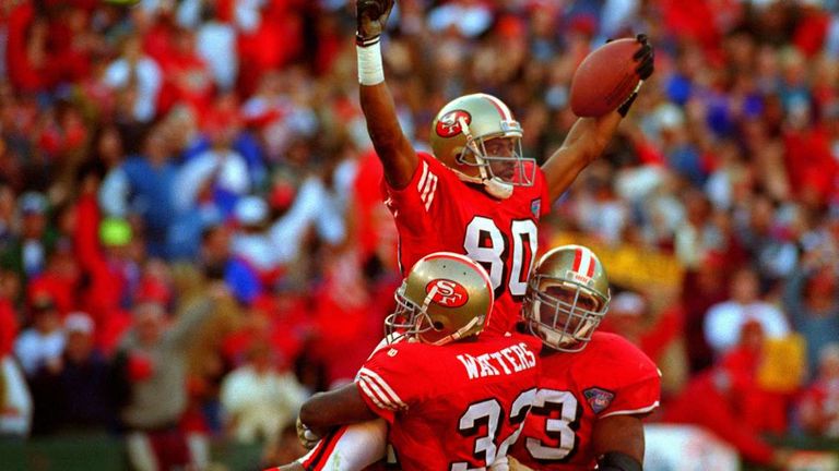 MEISTE TOUCHDOWNS: Jerry Rice