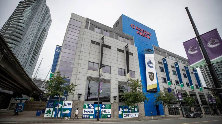 Vancouver Canucks - Rogers Arena, Kapazität: 18.910