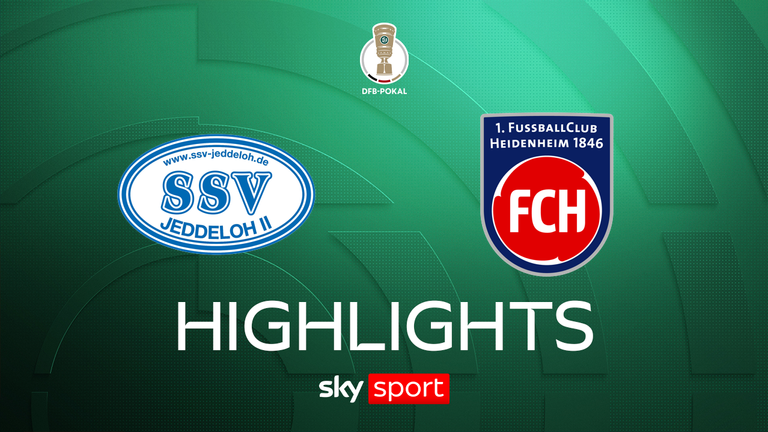 1. Runde: SSV Jeddeloh II - 1. FC Heidenheim - 2026/27 - DFB-Pokal 