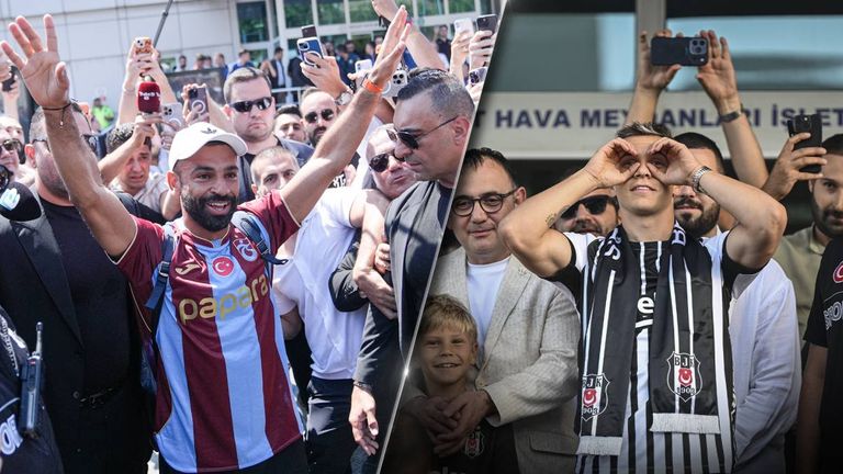 Die Wechsel von Mohamed Salah und Leandro Trossard in die Türkei sorgten für viel Aufsehen. 