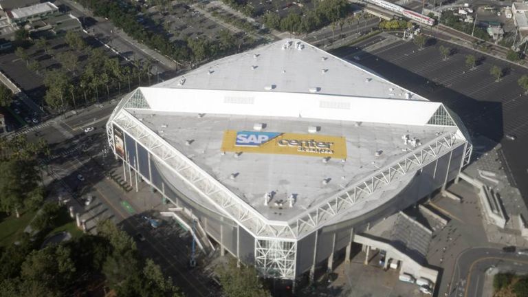 San Jose Sharks - SAP Center, Kapazität: 17.562