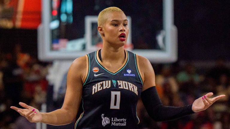 Satou Sabally spielt für New York Liberty.