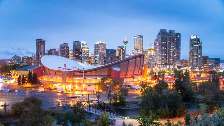 Calgary Flames - Scotiabank Saddledome, Kapazität: 19.289