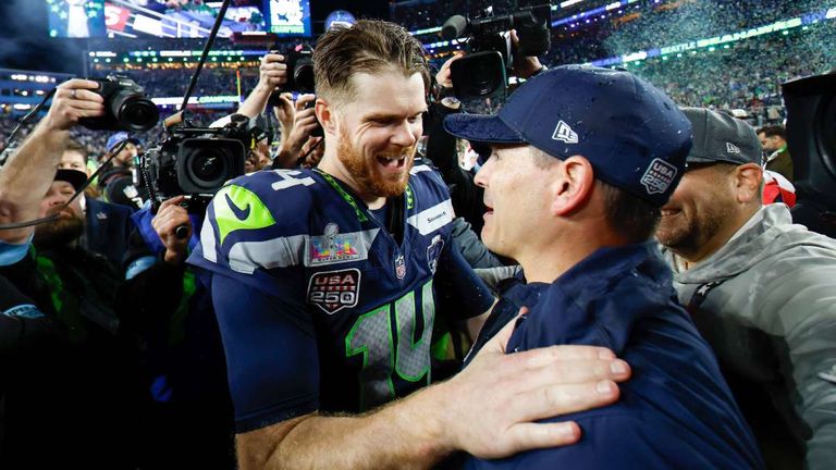 SEATTLE SEAHAWKS: 2 Super-Bowl-Siege (xy)