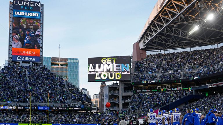 Seattle Seahawks – Lumen Field, Kapazität: 68.740
