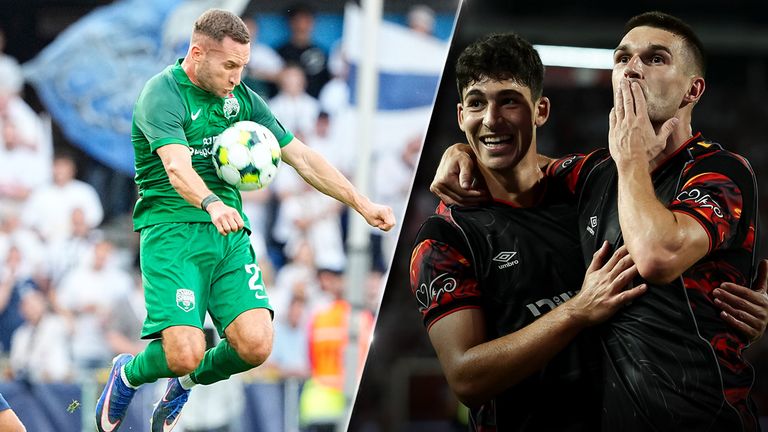 Der FK Sabah (l.) aus Aserbaidschan und Hapoel Be'er Sheva (r.) aus Israel träumen von der erstmaligen Teilnahme an der Champions League. 