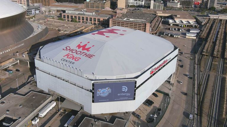 New Orleans Pelicans - Smoothie King Center, Kapazität: 16.867