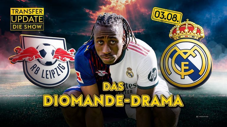 Transfer Update - die Show vom 03.08.2026: Schäfer-Ansage im Diomande-Poker - Bayern streicht vier Stars - S04-Deal geplatzt 