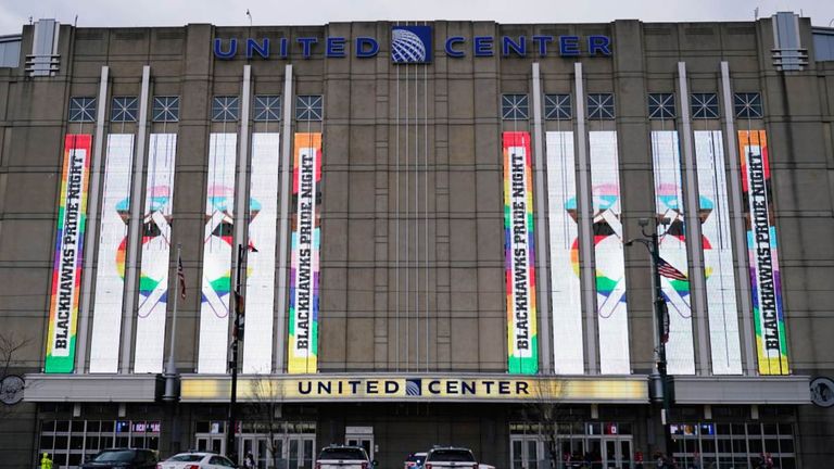 Chicago Blackhawks - United Center, Kapazität: 19.717