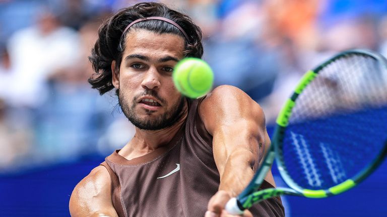 Carlos Alcaraz ist bei den US Open weiter im Rennen.