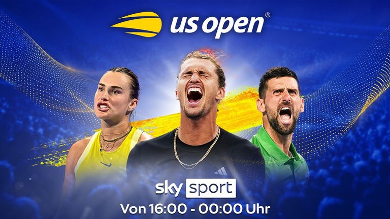 US-Open-Action live auf YouTube: Am Dienstag, 25. August, steht das Mixed-Doppel auf dem Programm.