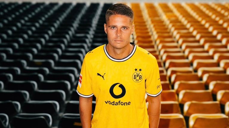 Joey Veerman ist ab sofort Spieler von Borussia Dortmund. Fotoquelle: X/@BVB
