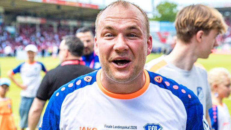 Andy Hebler und der VfB Krieschow wollen Bundesligist Mainz 05 im DFB-Pokal ärgern.
