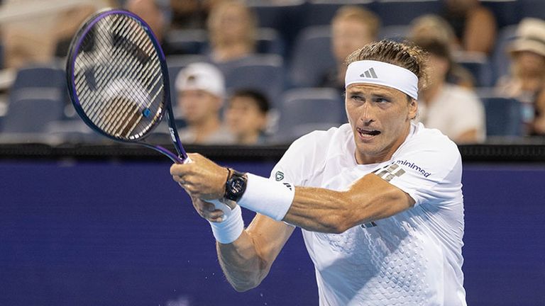 Alexander Zverev behält in Cincinnati seine Nerven.