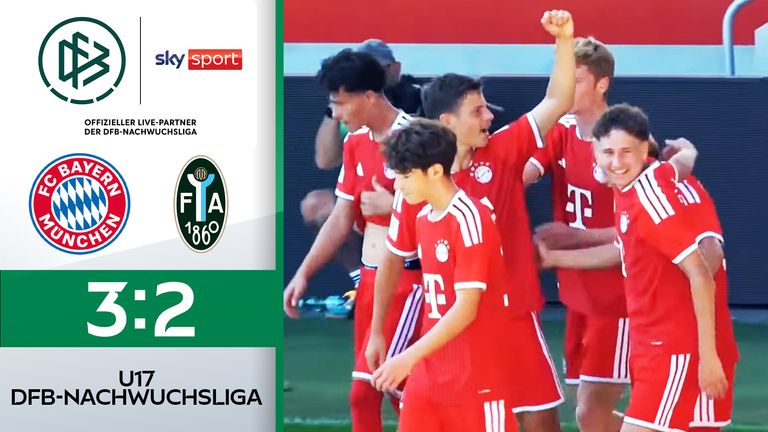U17-Nachwuchsliga: FC Bayern - TSV 1860 München - die Highlights | Fußball