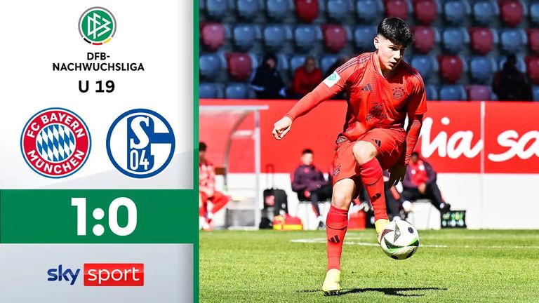 U19-Bundesliga: FC Bayern - FC Schalke 04 - die Highlights | DFB-Nachwuchsliga