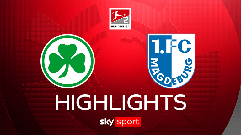 Spieltag 6: SpVgg Greuther Fürth - 1. FC Magdeburg - 2026/27 - 2. Bundesliga