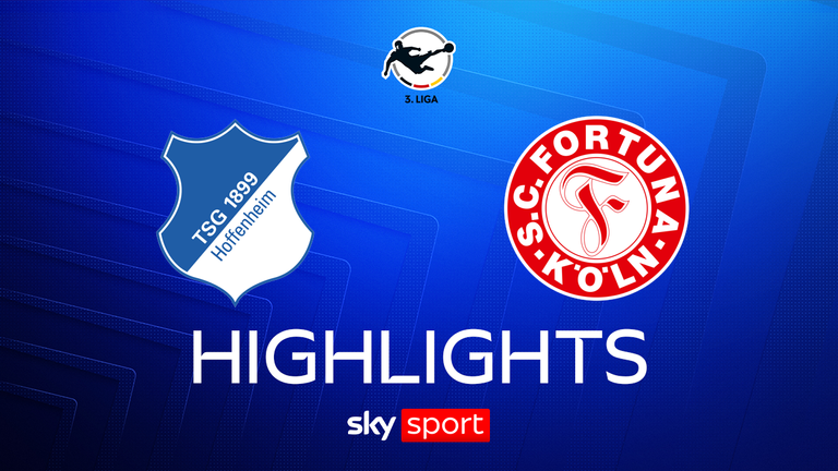 Spieltag 5: TSG Hoffenheim II - Fortuna Köln - 2026/27 - 3. Liga