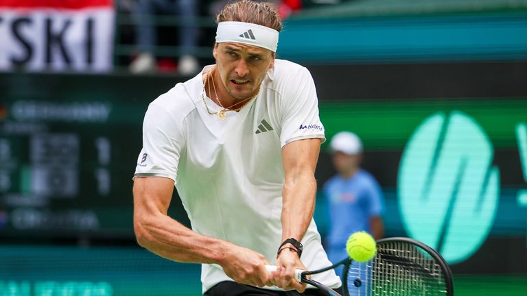 Alexander Zverev holt für Deutschland den entscheidenden Punkt.