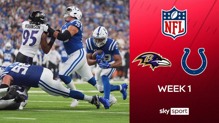 Viel Spaß mit den Highlights der NFL-Partie Baltimore Ravens @ Indinapolis Colts.