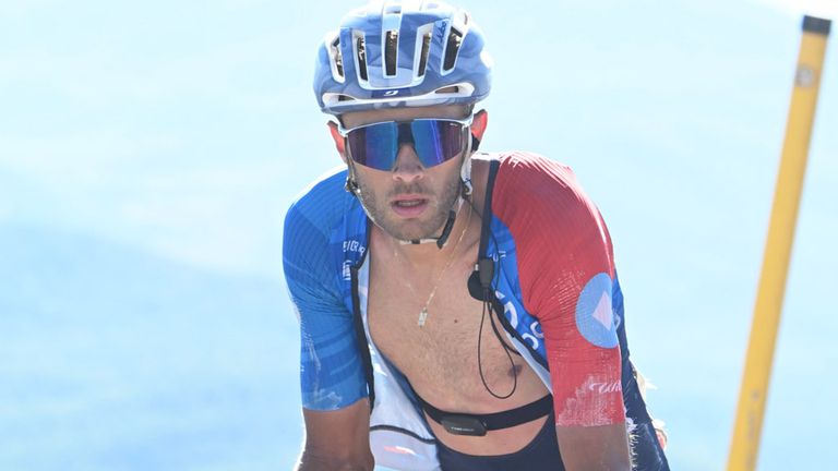 Bastien Tronchon holt sich den Tagessieg bei der Vuelta a Espana.