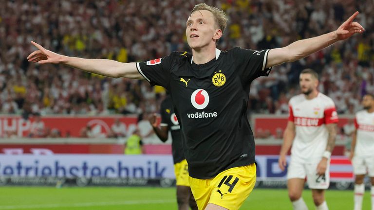Maximilian Beier lässt den BVB jubeln.