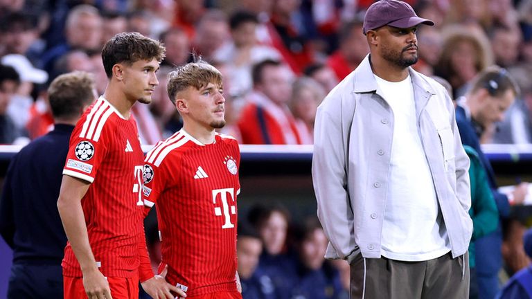 Bayerns Tom Bischof (l.) steht vor seinem Debüt in der deutschen Nationalmannschaft.