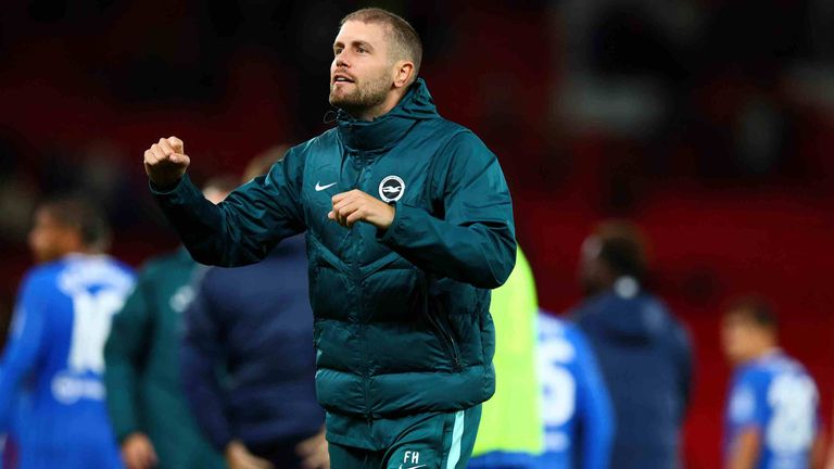 Fabian Hürzeler sieht Brighton auf dem richtigen Weg, das Establishment der Premier League herauszufordern.