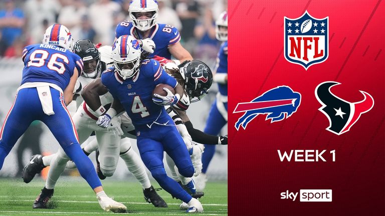Viel Spaß mit den Highlights der NFL-Partie Buffalo Bills @ Houston Texans.