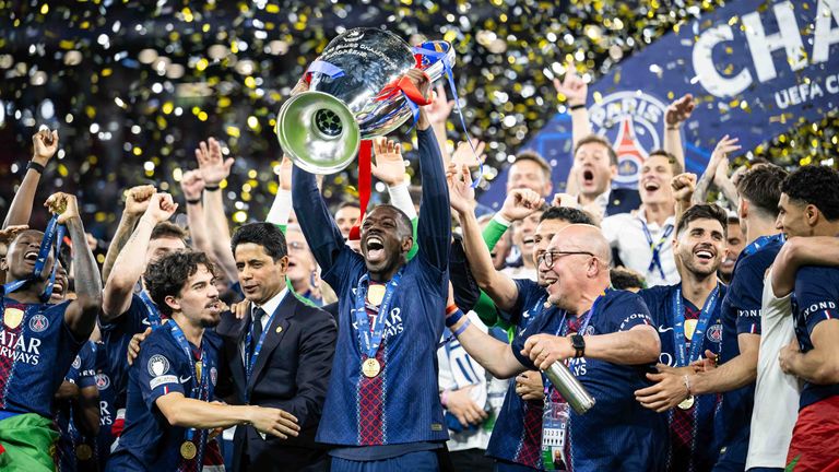 Ousmane Dembélé und PSG starten heute in die neue Spielzeit der Champions League und hoffen, ihren Titel zu verteidigen. Zum Auftaktspiel g