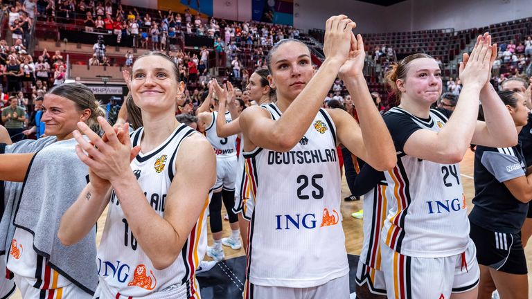 Die DBB-Spielerinnen blicken erwartungsvoll der Heim-WM entgegen.