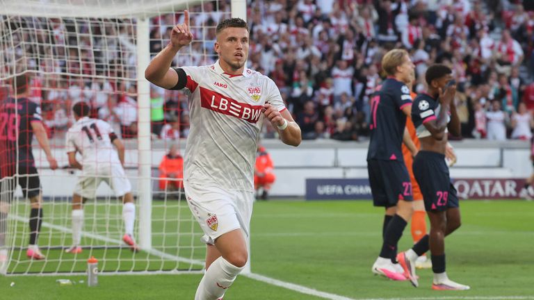 Ermedin Demirovic erzielt gegen Stavanger einen Hattrick.