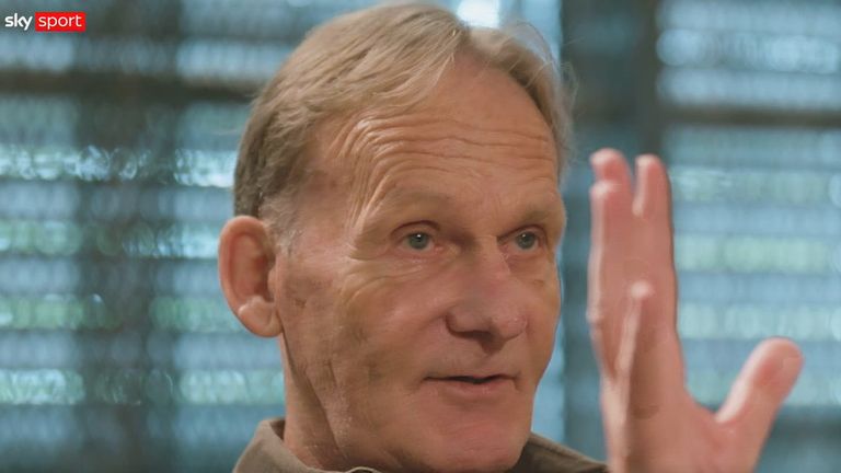 Hans-Joachim Watzke spricht bei Sky Sport über Bundestrainer Jürgen Klopp.