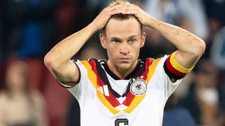 Joshua Kimmich und die deutsche Nationalmannschaft droht das Viertelfinale in der Nations League zu verpassen. 