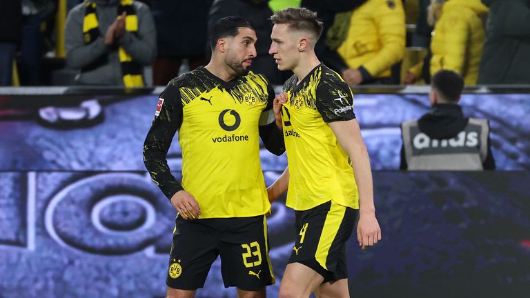 Emre Can (l.) ist überraschend nicht für den Champions-League-Kader des BVB gemeldet worden.