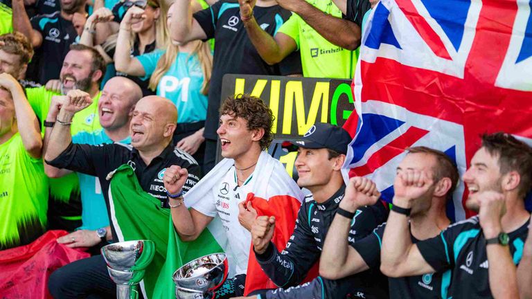 Sensation pur: Andrea Kimi Antonelli (Mercedes) gewinnt sein Heimrennen überraschend beim Großen Preis von Italien in Monza. Am Sonntag, den 13. September, steht der GP von Spanien an.