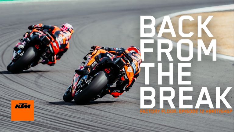 Der Vlog "Factory Floor" begleitet das Red Bull KTM Factory Racing Team und seine Fahrer Pedro Acosta & Brad Binder durch jedes Rennwochenende der Saison 2026 - Episode 12: GP Großbritannien.