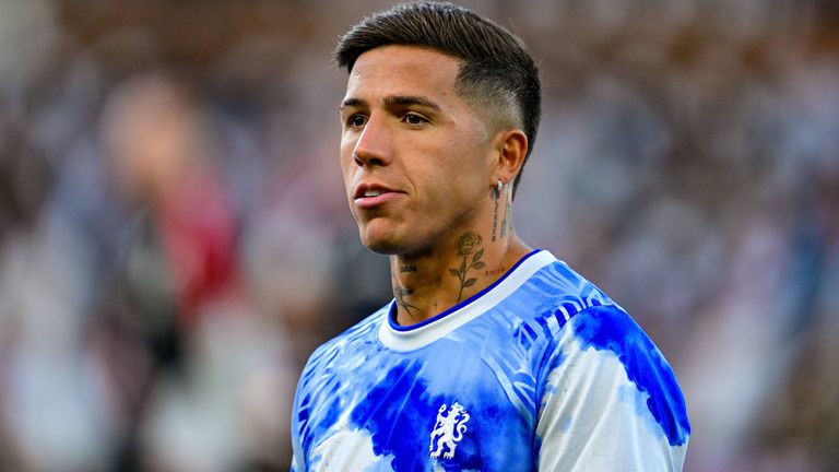 Enzo Fernandez steht vor einem Wechsel zu Manchester City.