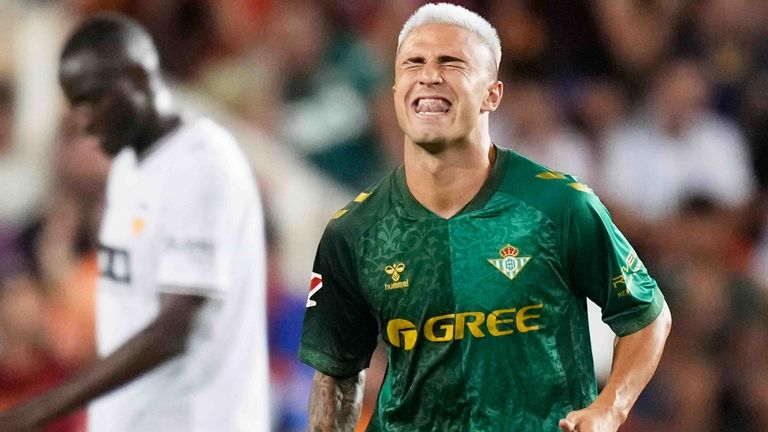 Pablo Garcia verlässt Betis Sevilla nur unter Tränen.
