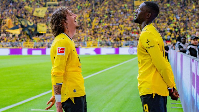 Fabio Silva und Serhou Guirassy sorgten im Zusammenspiel für den frühen Treffer des BVB.